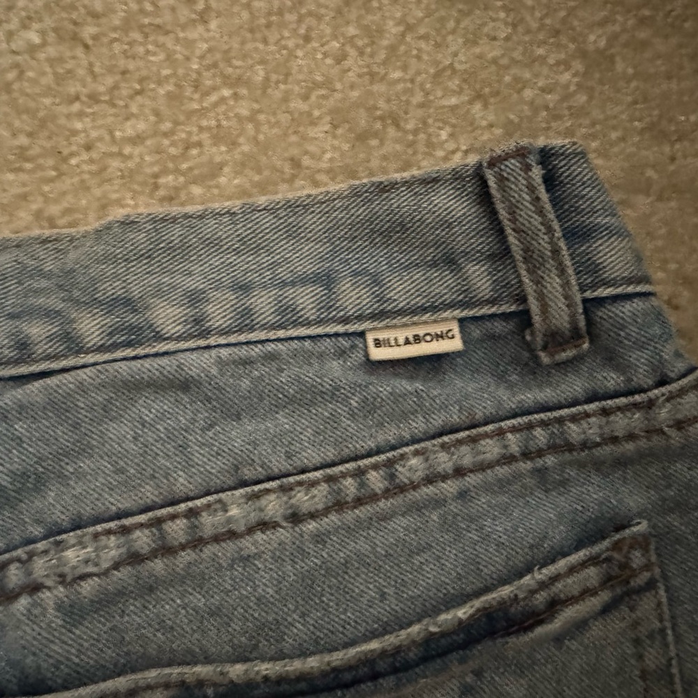Billabong Distressed Denim Women's Shorts - Picture 4 of 5